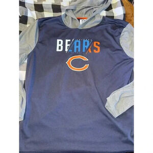 CHICAGO BEARS size large Hooded shirt